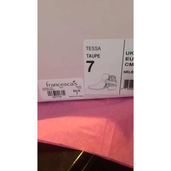 Not Rated Distressed Ankle Boots - Picture 2 of 6